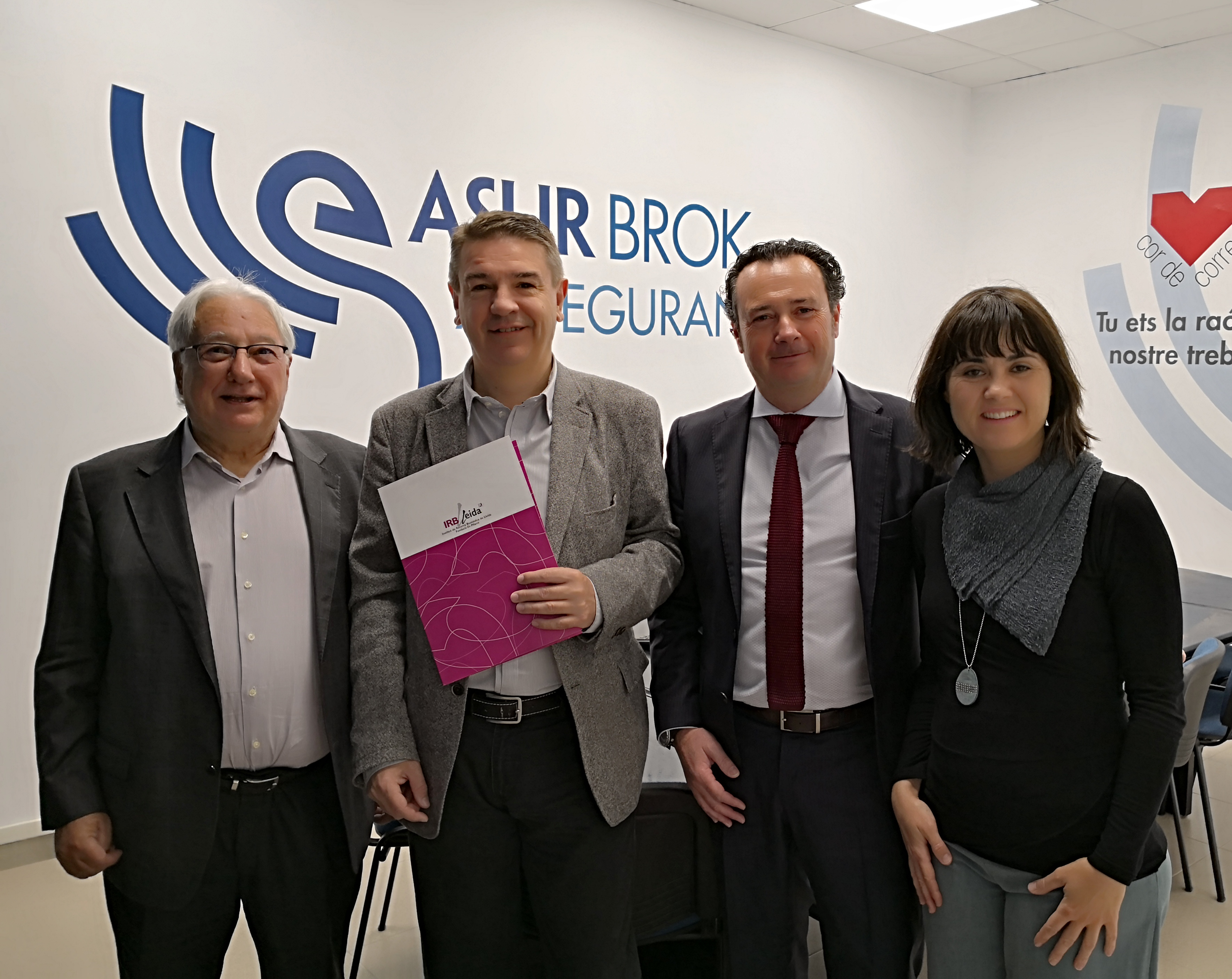Francesc Palacin, Josep Maria Bosch, Miquel Escobosa and Laura Palacin