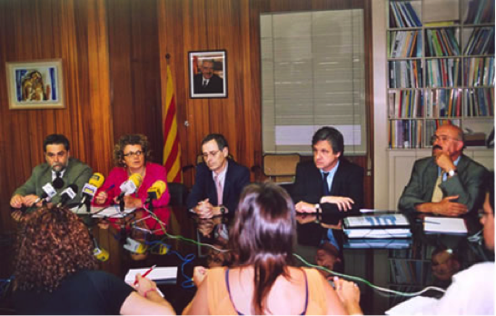signatura de l’acord el 2004 de l'IRBLleida